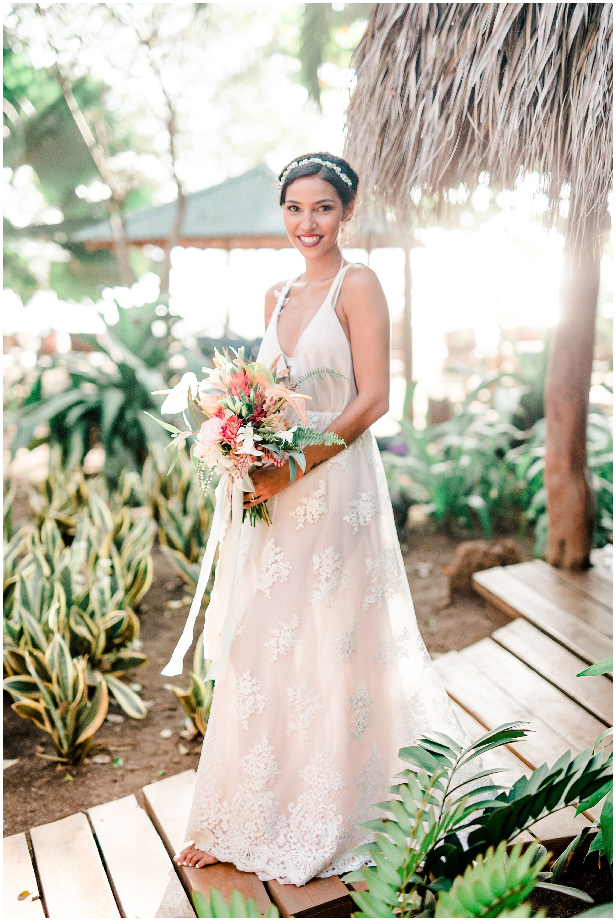Gorgeous Costa Rica Elopement on the Beach 