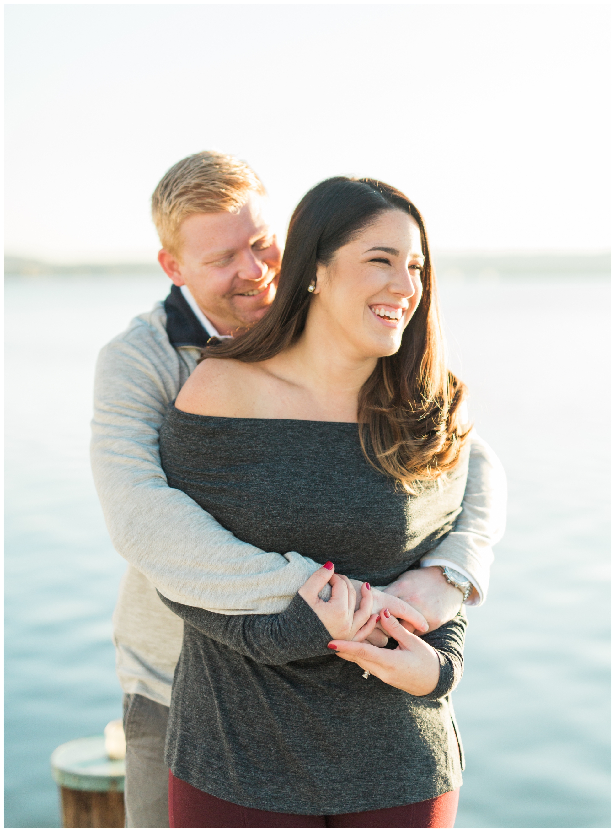 A Glowing November Sunrise Engagement Session in Old Town Alexandria