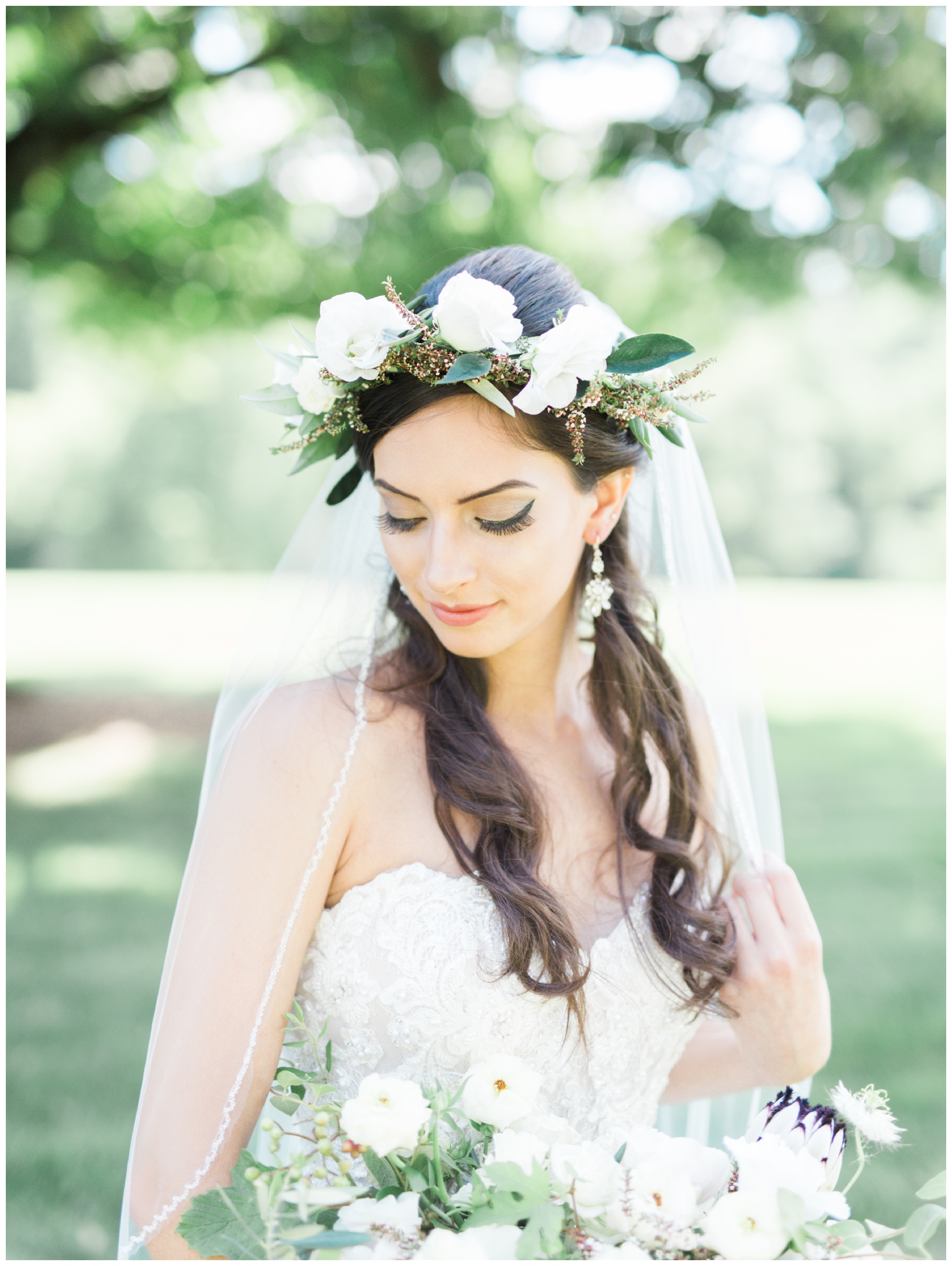 Ethereal Summer Wedding with Floral Crowns & Dreamy Details at Castle Hill Cider in Keswick, VA