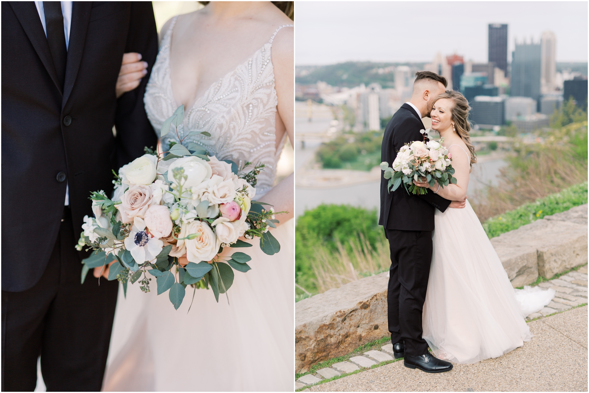 A Wedding with a View of Pittsburgh