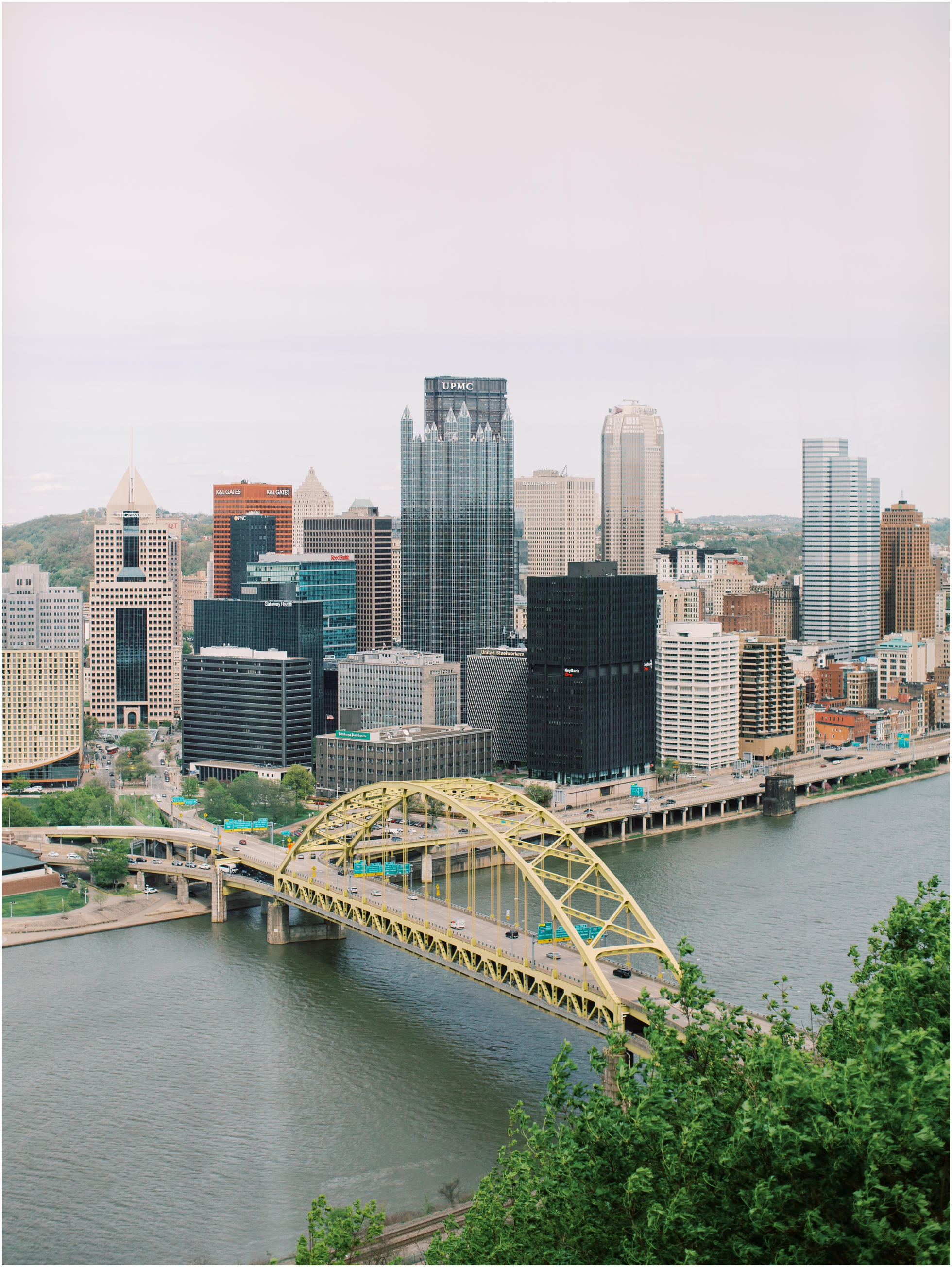 A Pittsburgh Wedding with a View from the Top