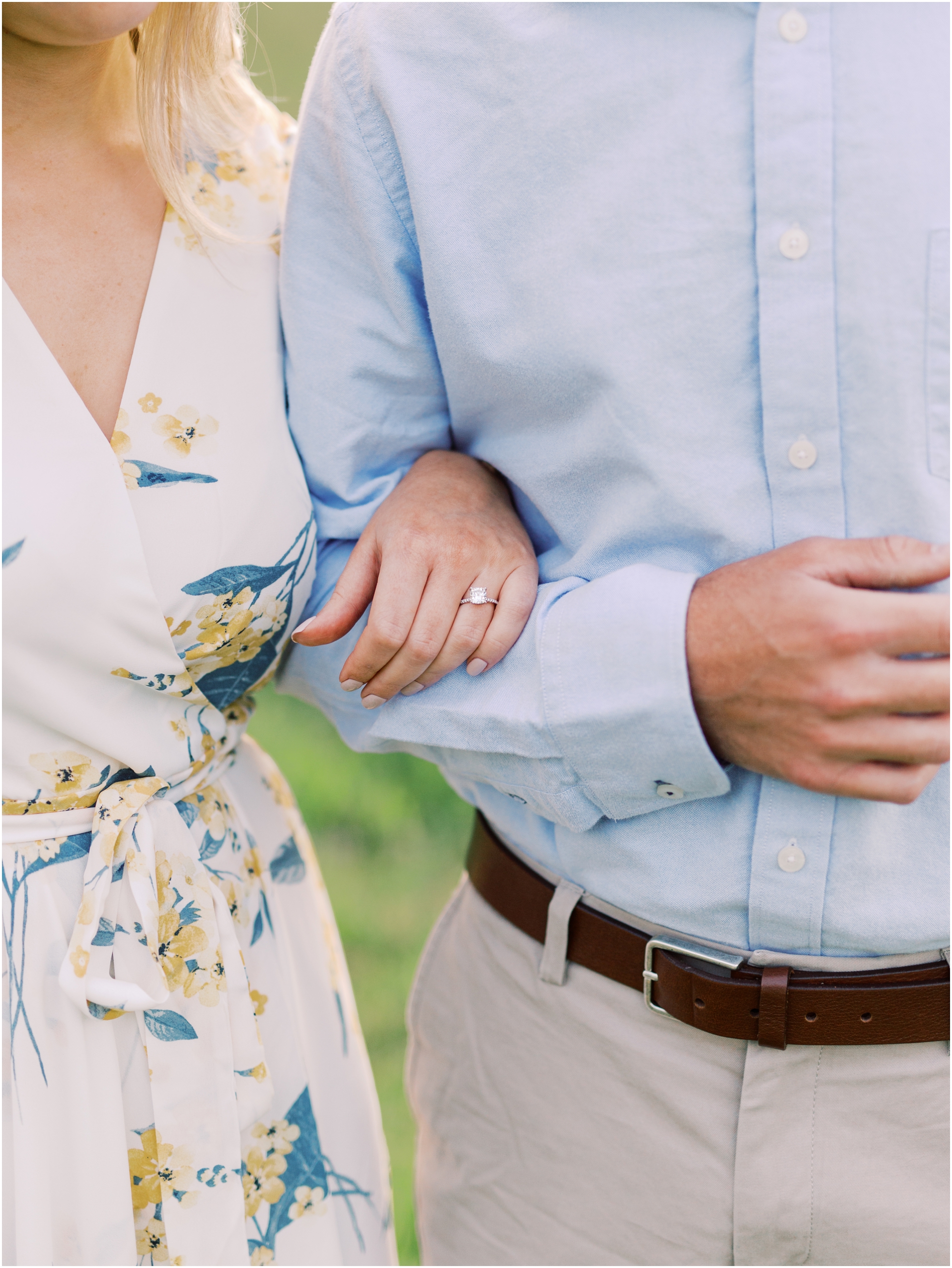 Gorgeous May Engagement Session at Morven Park