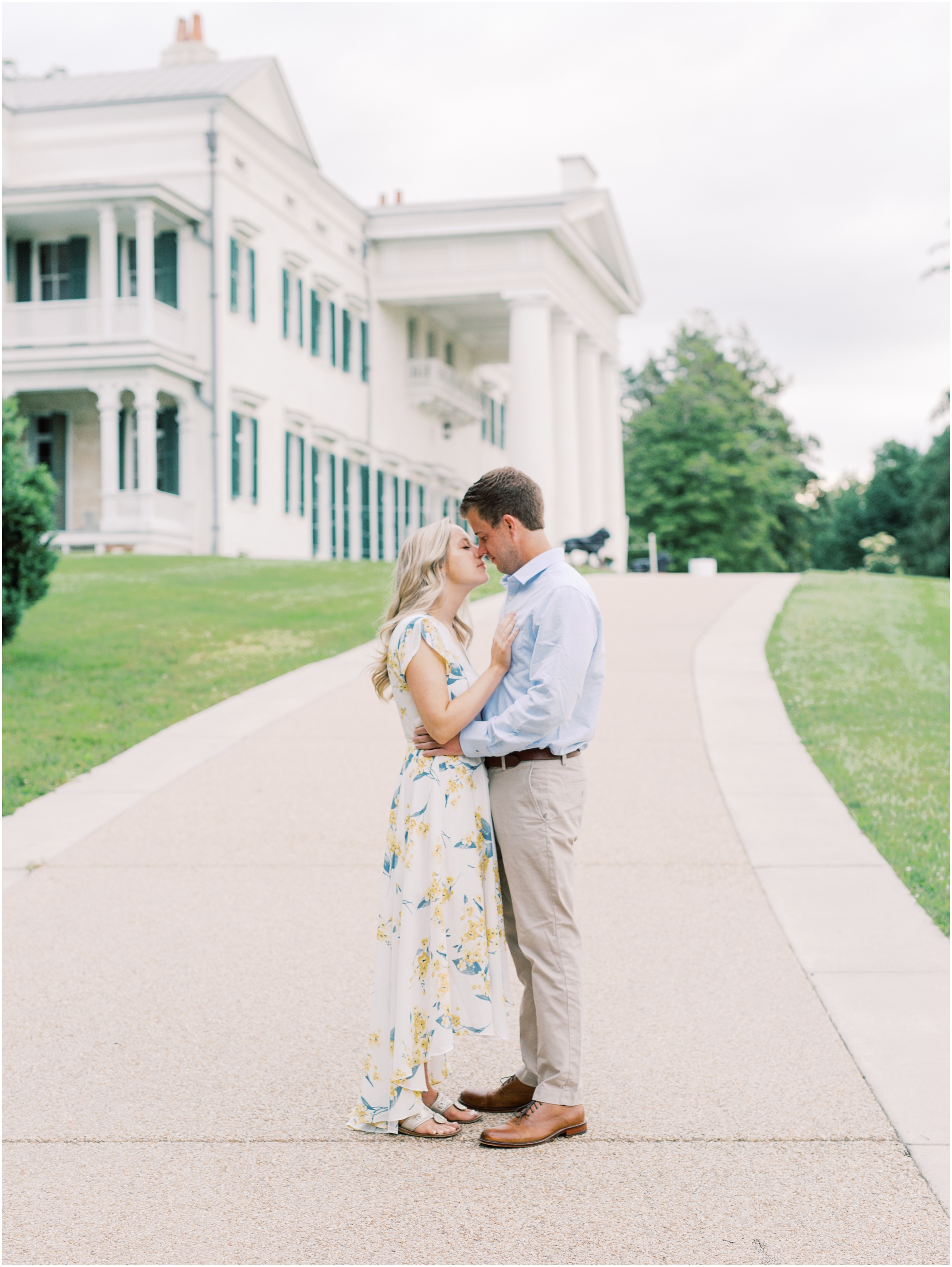 Gorgeous May Engagement Session at Morven Park