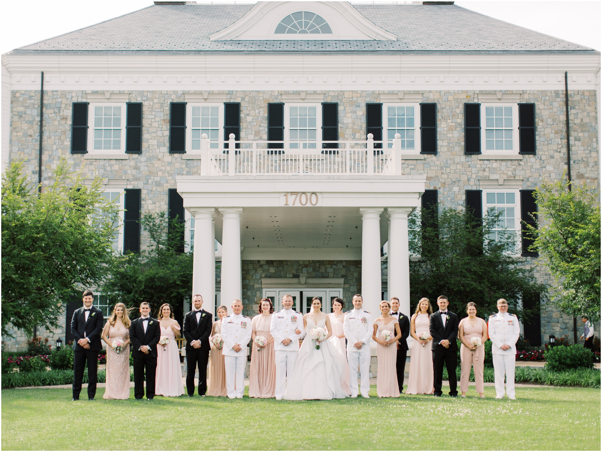 A Beautiful Army Navy Country Club Wedding in June in Arlington, VA