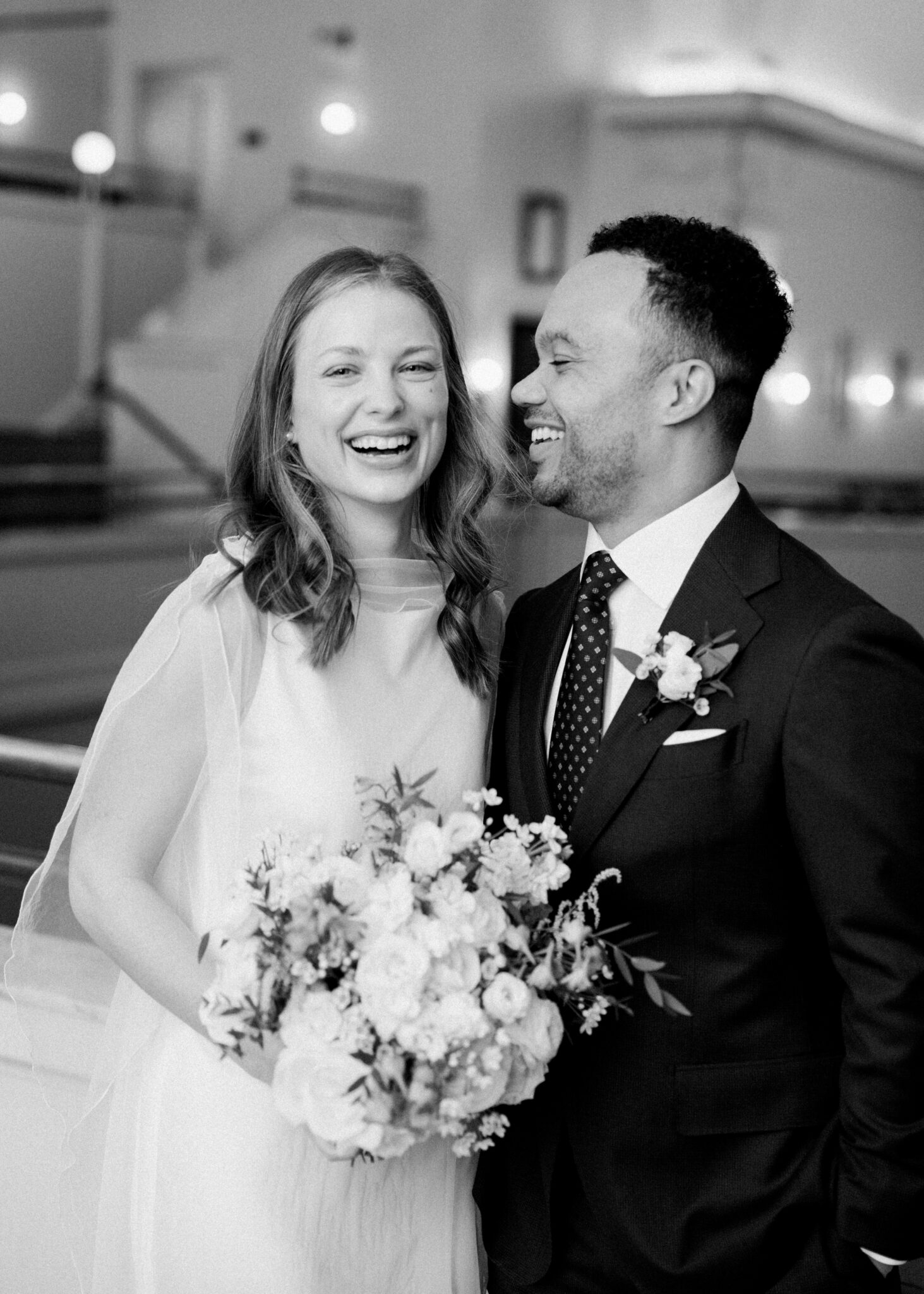 Linnea & Jordan’s Winter Wonderland Wedding in Washington, DC LA VIE